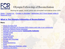 Tablet Screenshot of olympiafor.org